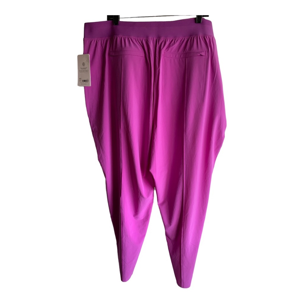 NWT ATHLETA Vienna Slim Pant. Great Saturated Bright Medium Purple. Size 22. - Picture 10 of 11